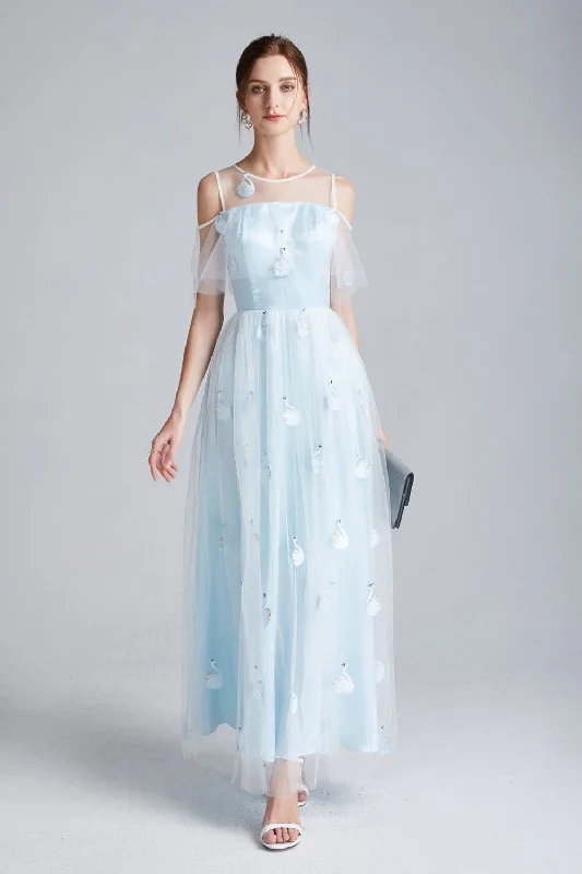 FashionSierra - Sexy Tulle Laid Over Appliques Elegant Party Prom Long Maxi Dress Chic Button-Up Maxi Dress FashionSierra - Sexy Tulle Laid Over Appliques Elegant Party Prom Long Maxi Dress Chic Button-Up Maxi Dress