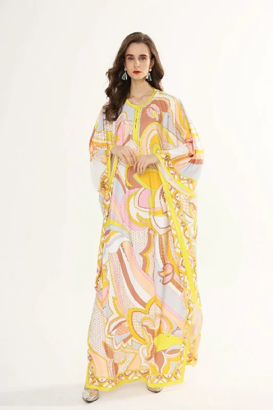 FashionSierra - Loose Deisgn Plus Sizes Holiday Knitted Elastic Long Maxi Dresses Trendy Off-Shoulder Ruffle Maxi Dress