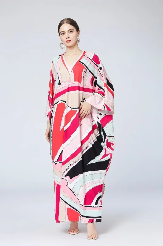 FashionSierra - Printed Elegant High Street Split Boho Maxi Dresse Stylish Off-Shoulder Maxi Dress FashionSierra - Printed Elegant High Street Split Boho Maxi Dresse Stylish Off-Shoulder Maxi Dress