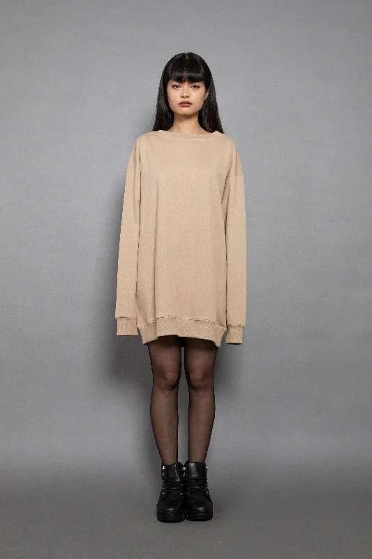 Oversized Organic Humanity Sweatshirt Hoodie with Elastic Cuffs Stretchable Comfortable Oversized Organic Humanity Sweatshirt Hoodie with Elastic Cuffs Stretchable Comfortable