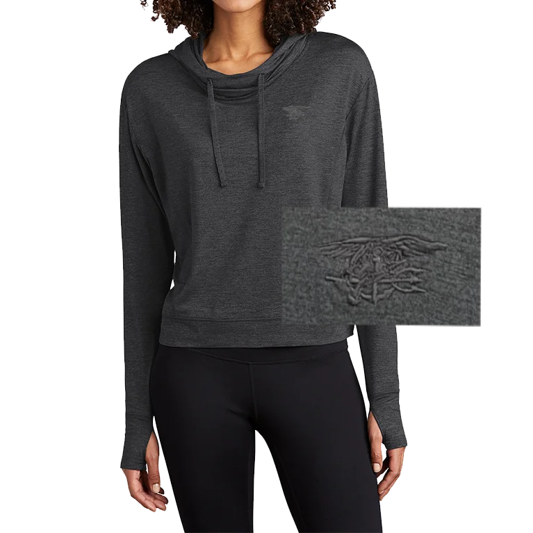 Ladies Trident Ogio Endurance Force Hoodie Hoodie with Button Placket Classic Preppy Ladies Trident Ogio Endurance Force Hoodie Hoodie with Button Placket Classic Preppy