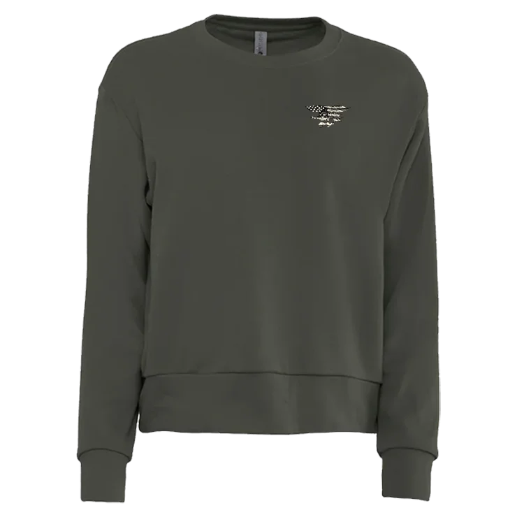 Trident Flag Laguna Sueded Sweatshirt Graphic Hoodie Design Print