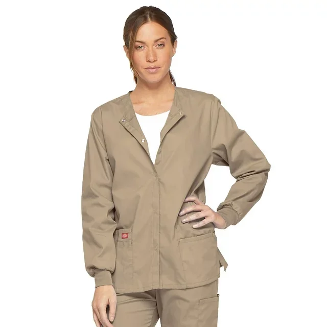 Clearance Dickies EDS Signature Warm Up Scrub Jacket Cotton Jacket Linen Jacket Terry Jacket Clearance Dickies EDS Signature Warm Up Scrub Jacket Cotton Jacket Linen Jacket Terry Jacket