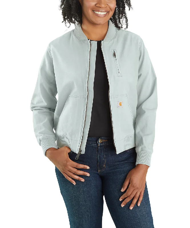 Carhartt Women's Canvas Bomber Jacket - Dew Drop Mesh Jacket Canvas Jacket Denim Jacket Carhartt Women's Canvas Bomber Jacket - Dew Drop Mesh Jacket Canvas Jacket Denim Jacket