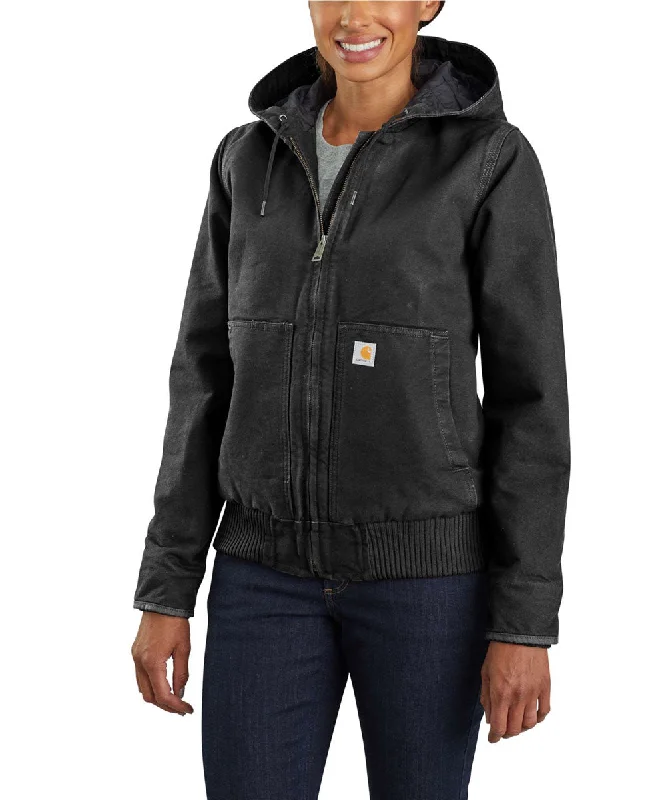 Carhartt Women's Washed Duck Insulated Active Jacket - Black Corduroy Jacket Velvet Jacket Brocade Jacket Carhartt Women's Washed Duck Insulated Active Jacket - Black Corduroy Jacket Velvet Jacket Brocade Jacket