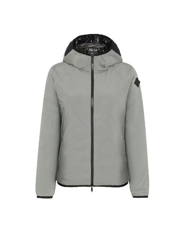 Graphene Down Jacket +TECH Female - Earth Grey Denim Jacket Leather Jacket Suede Jacket Graphene Down Jacket +TECH Female - Earth Grey Denim Jacket Leather Jacket Suede Jacket