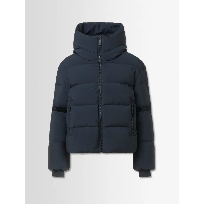 JACKET BARSY Notch Collar Peter Pan Collar Cowl Neck