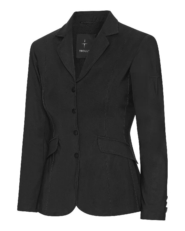 Light Tech Class Riding Jacket Female - Black Denim Fabric Leather Fabric Suede Fabric Light Tech Class Riding Jacket Female - Black Denim Fabric Leather Fabric Suede Fabric