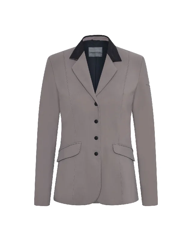 Light Tech Class Riding Jacket - Taupe Toggled Jacket Drawstring Jacket Belted Jacket Light Tech Class Riding Jacket - Taupe Toggled Jacket Drawstring Jacket Belted Jacket