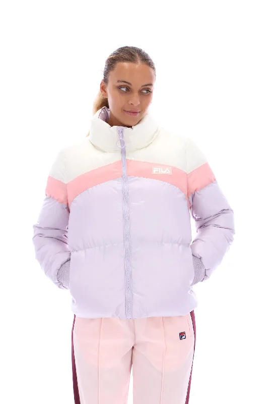 Maren Quilted Jacket Toggled Jacket Drawstring Jacket Belted Jacket