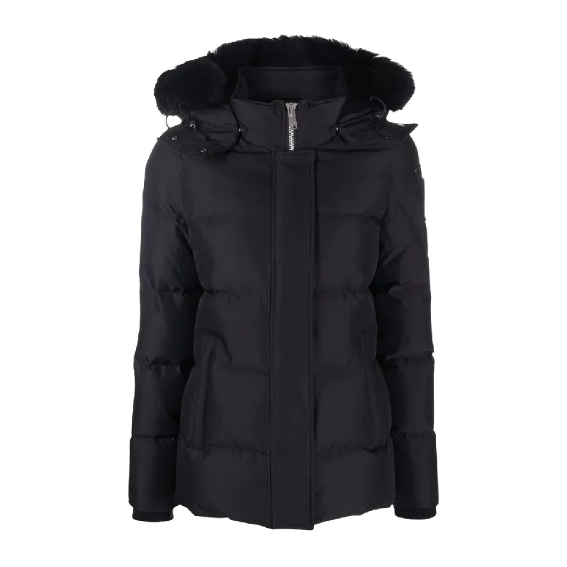 Moose Knuckles Cloud 3Q Fur Black Jacket Tailored Jacket Straight Jacket A-Line Jacket Moose Knuckles Cloud 3Q Fur Black Jacket Tailored Jacket Straight Jacket A-Line Jacket