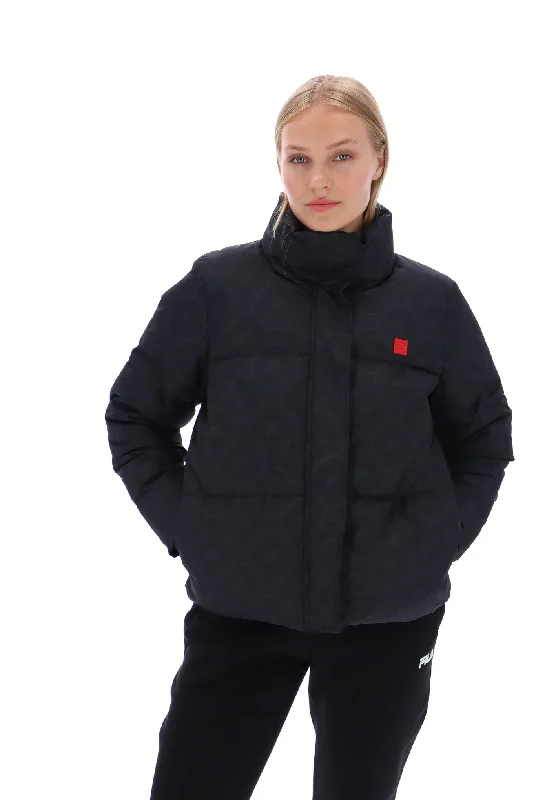 Odi Gio Printed Puffer Jacket Fleece Jacket Down Jacket Parka