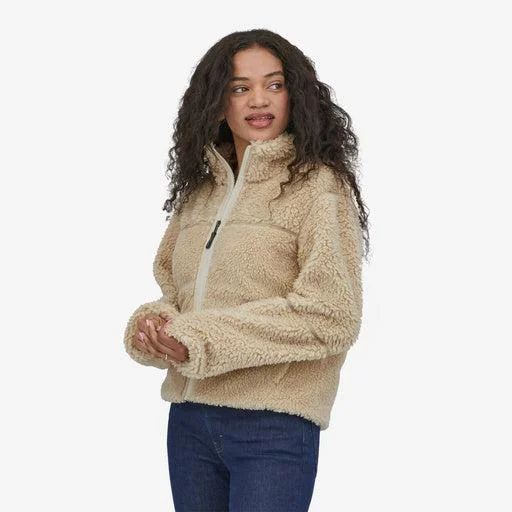 Patagonia Women's Lunar Dusk Fleece Jacket Front Pockets Side Pockets Patch Pockets