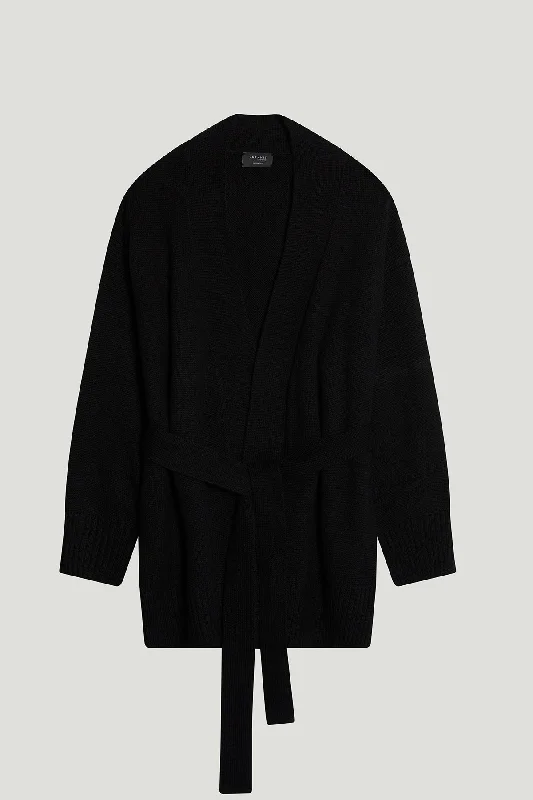 The ReCashmere Belted Jacket Herringbone Jacket Checkered Jacket Solid Jacket