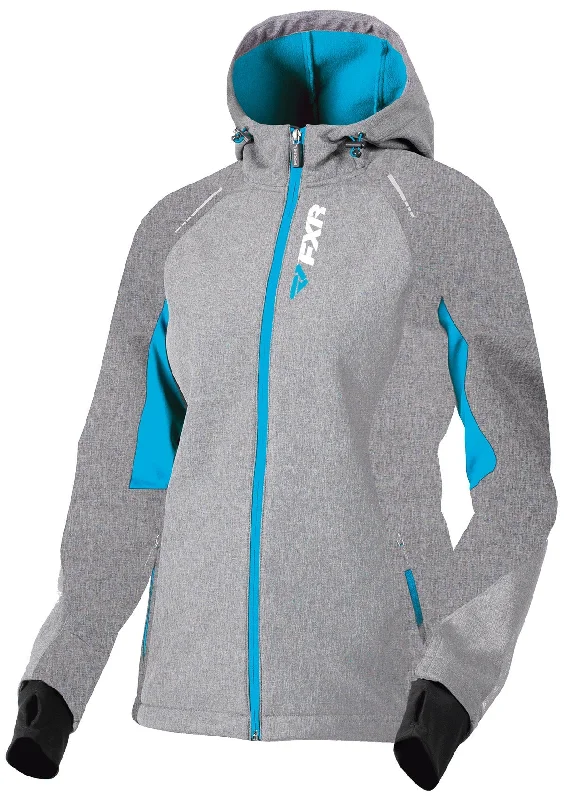 Women's Pulse Softshell Jacket Wool Fabric Cashmere Fabric Tweed Fabric