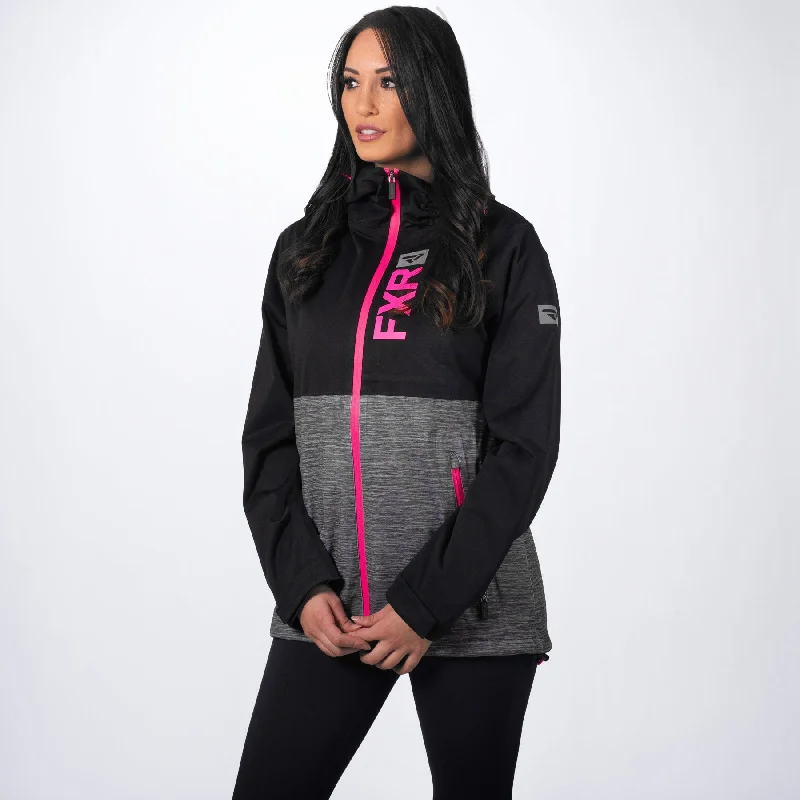 Women's Rush Dual Laminate Jacket Fitted Jacket Loose Jacket Oversized Jacket