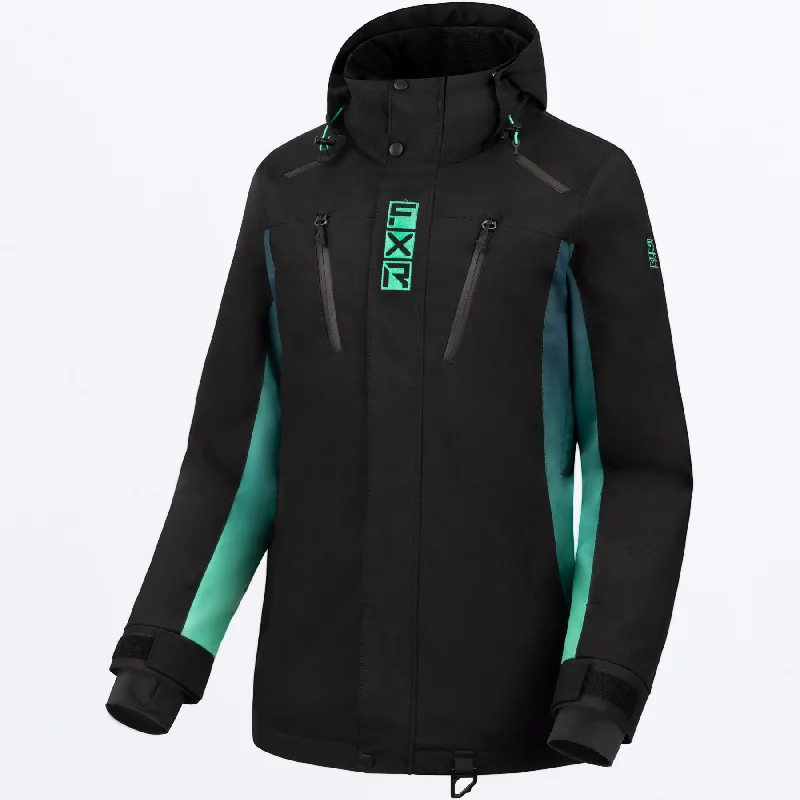 Women's Aerial Jacket Boat Neck Shawl Collar Notched Collar