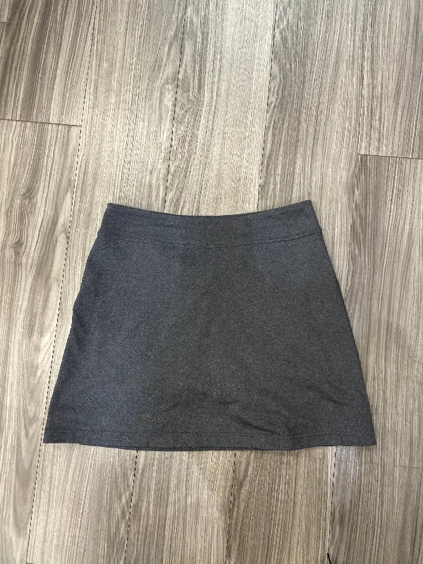 Athletic Skirt By Athleta In Grey, Size: M chiffon skirt flowing