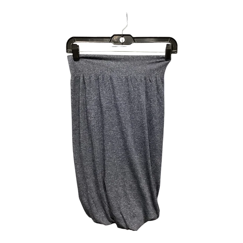 Athletic Skirt By Lululemon In Grey, Size: 6 zip skirt side