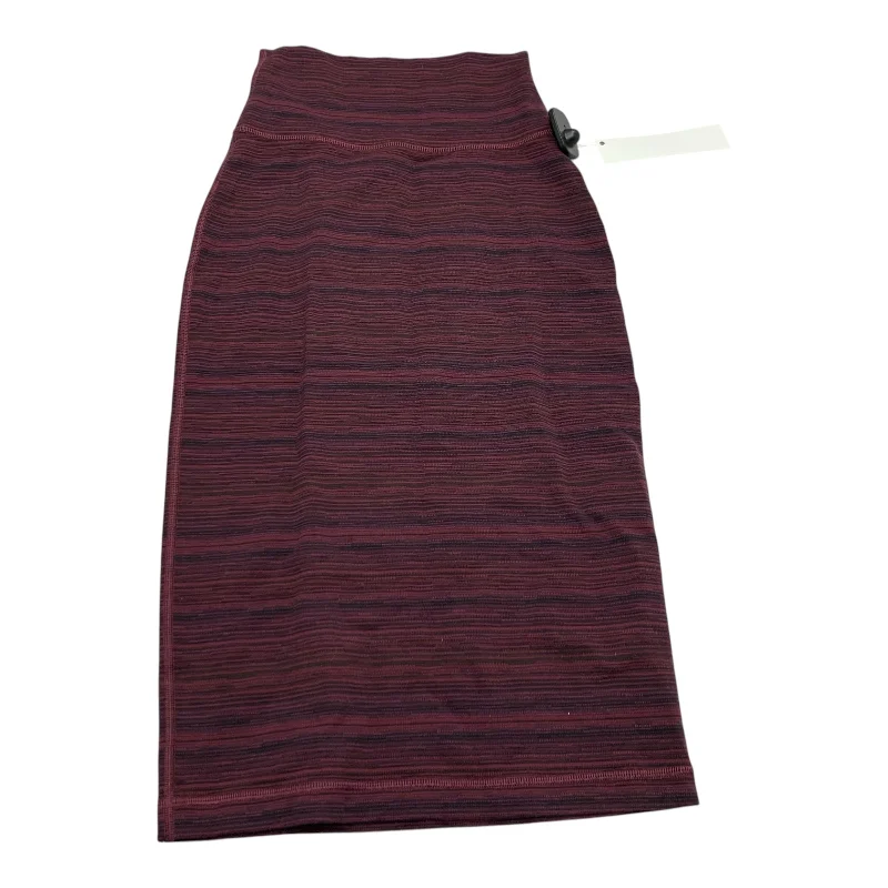 Athletic Skirt By Lululemon In Purple, Size: S cashmere skirt plush