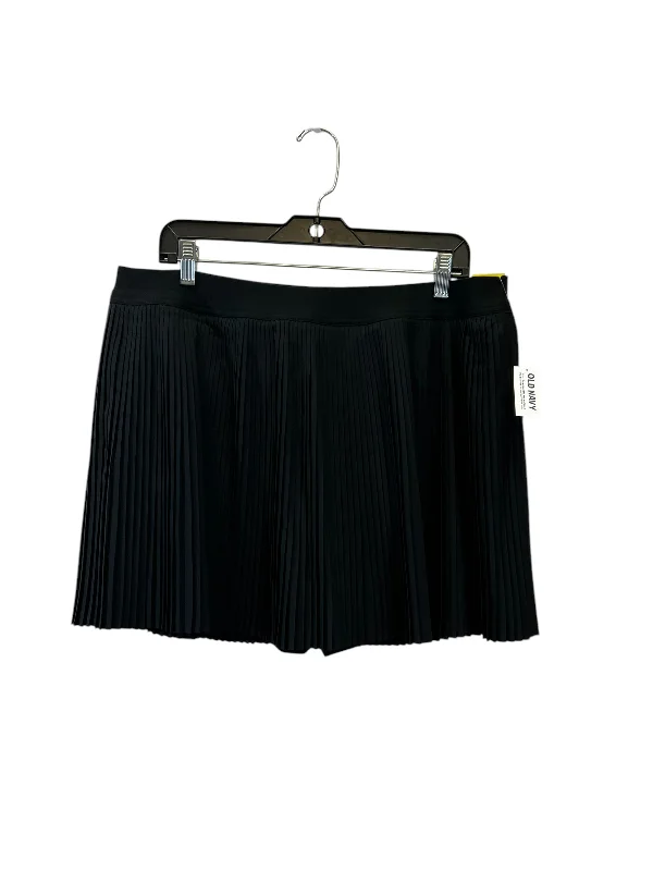 Athletic Skirt By Old Navy In Black, Size: Xl silk skirt elegant