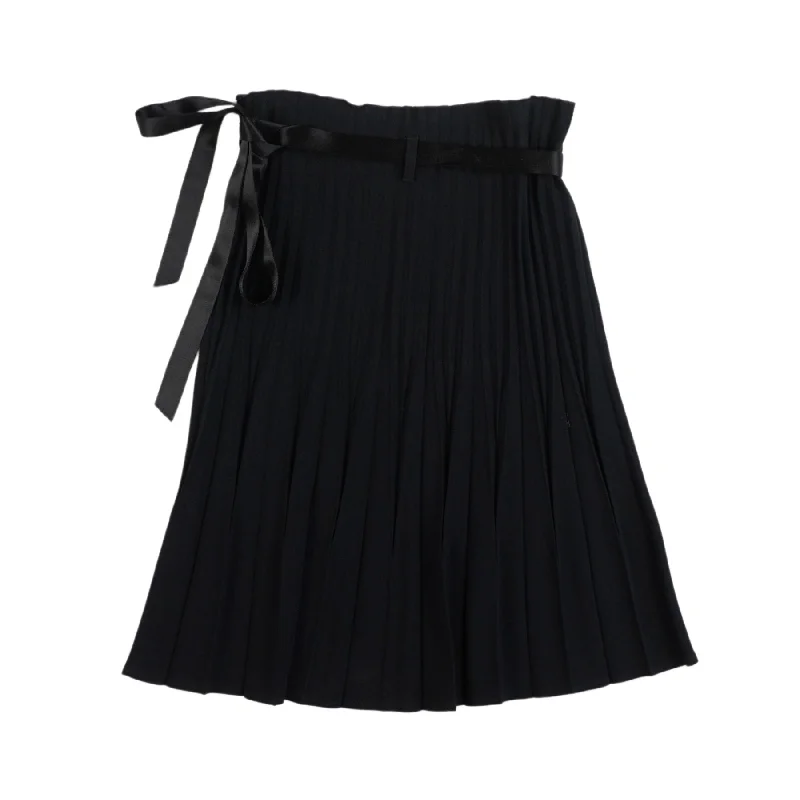 Burberry Pleated Skirt - Women's 4 flowy skirt hem