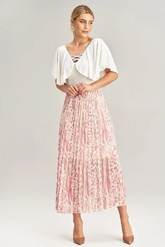 Long skirt Figl lace skirt elegant