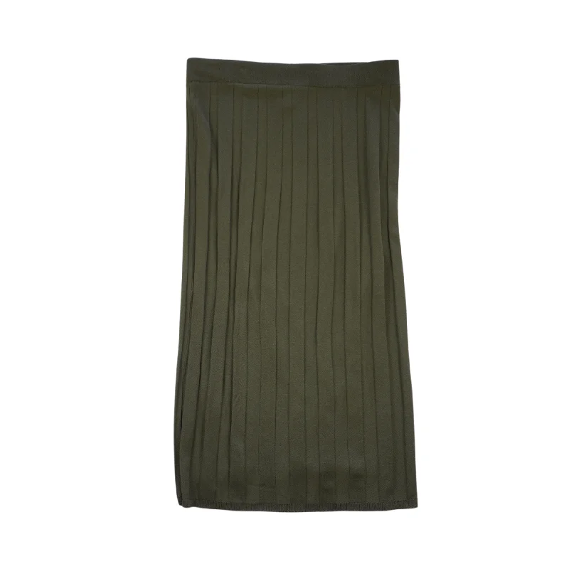 Max Mara Leisure Midi Skirt - Women's L velvet skirt sumptuous