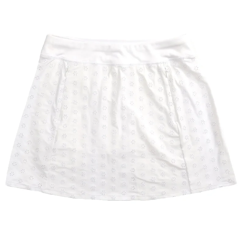 RLX Eyelet Womens Golf Skort silk skirt sleek